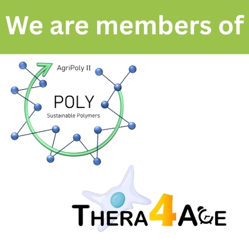 Logos von Poly und Thera4Age Logos von Poly und Thera4Age